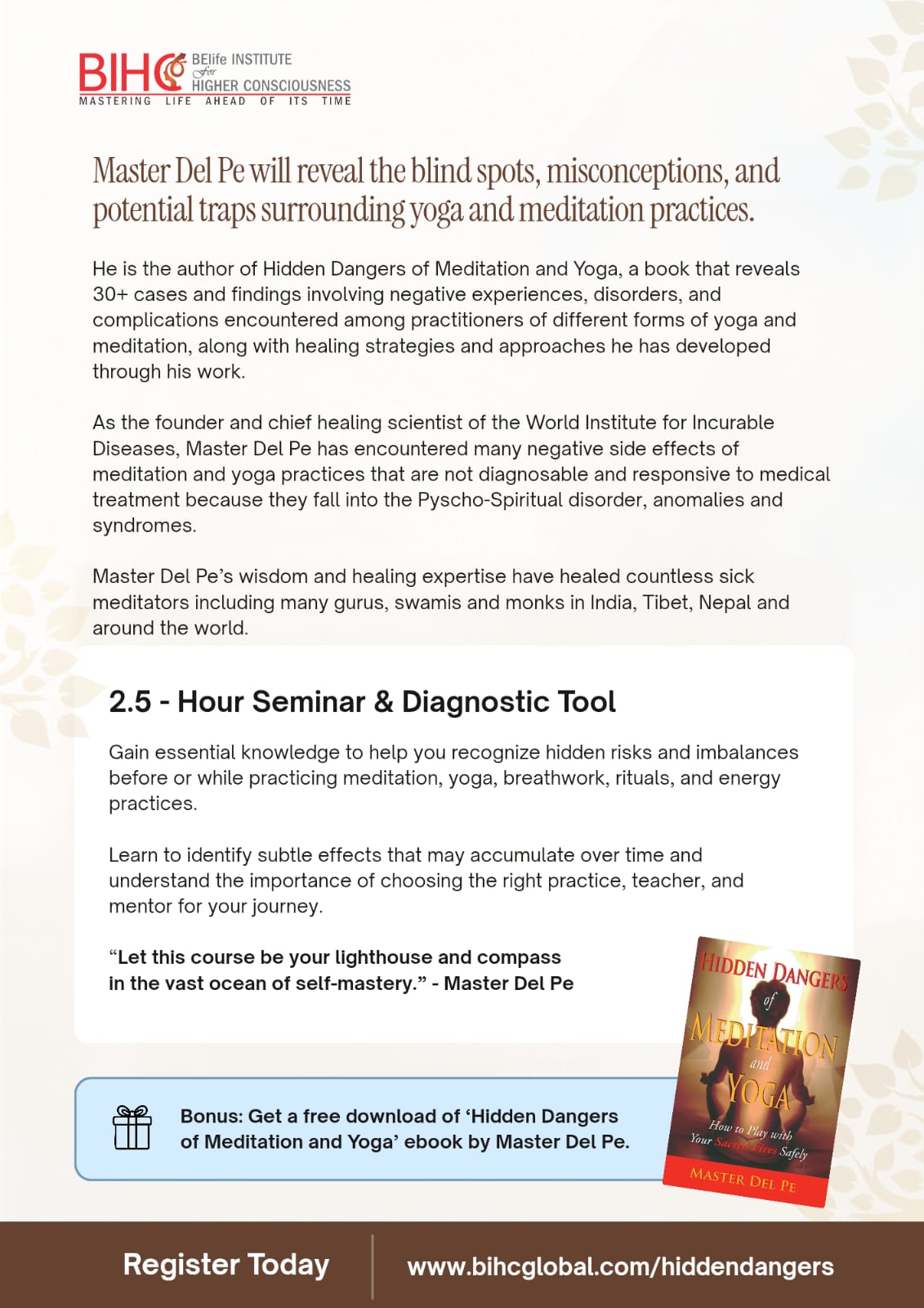Hidden Dangers of Meditation & Yoga poster — page 3